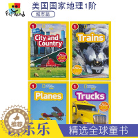 [醉染正版]National Geographic Kids Level 1 Reader 美国国家地理初级1阶4册城市