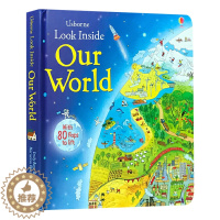 [醉染正版]尤斯伯恩看里面系列 我们的世界 Usborne Look Inside Our World 英文原版 儿童趣