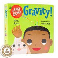 [醉染正版]英文原版绘本宝宝爱重力 Baby Loves Gravity 萌萌的科学系列 纸板书 边看边学亲子绘本 S