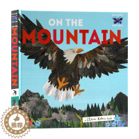[醉染正版]在大山 On the Mountain 英文原版 自然动物主题认知 精装3D翻翻书 儿童英语启蒙科普百科图画