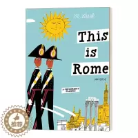 [醉染正版]THIS IS系列 这里是罗马 精装 This Is Rome 米先生的世界旅游绘本 英文原版儿童科普百科
