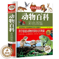 [醉染正版]彩图精装正版动物百科彩色图鉴 6-12岁科普读物青少年小学生科学课外读物书籍 动物百科全书大全集图书 动物世