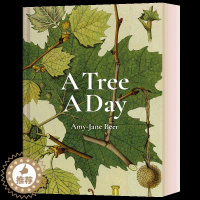 [醉染正版]自然植物百科科普彩图图集 精装 A Tree A Day Amy-Jane Beer 英文原版科普读物 进口