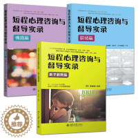 [醉染正版]3册 短程心理咨询与督导实录 情感篇+职场篇+亲子教育篇 张道龙 北京大学出版社 心理咨询师 心理学书籍 治