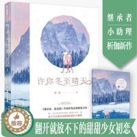 [醉染正版]许你冬至晴天 析伽著 附小助理记事本WE-36.8正版Z1大鱼文化现代初恋爱情青春文学都市言情小说甜宠文