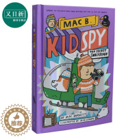 [醉染正版]学乐桥梁书 Mac B.Kid Spy系列3 Top Secret Smackdown 儿童侦探冒险推理小说