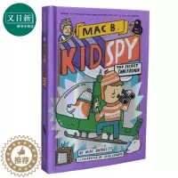 [醉染正版]学乐桥梁书 Mac B.Kid Spy系列3 Top Secret Smackdown 儿童侦探冒险推理小说