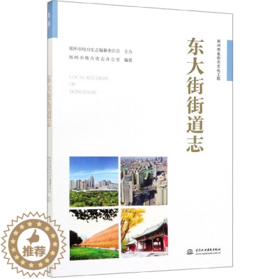 [醉染正版]正版东大街街道志郑州市名街志文化工程郑州市地方史志办公室著