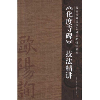 醉染图书《化度寺碑》技法精讲9787800479717