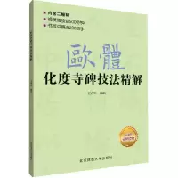 醉染图书欧体化度寺碑技法精解9787564429584