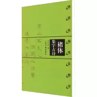 醉染图书诸体集字古诗 褚遂良雁塔圣教序9787806358856