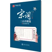 醉染图书宋词三百精 楷书教程版97873132441