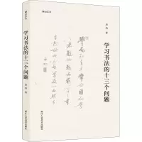 醉染图书学习书法的十三个问题9787534093777