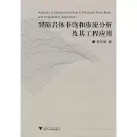 醉染图书裂隙岩体非饱和渗流分析及其工程应用9787308067683