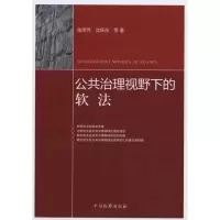醉染图书公共治理视野下的软法9787510203275