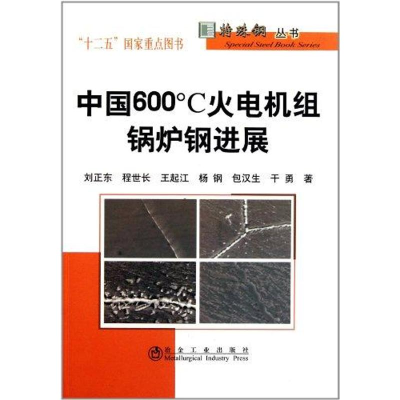 醉染图书中国600℃火电机组锅炉钢进展9787502455729