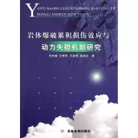 醉染图书岩体爆破累积损伤效应与动力失稳机制研究9787807349211