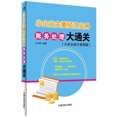 醉染图书小企业主要经济业务账务处理大通关9787515904283