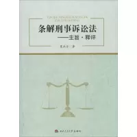 醉染图书条解刑事诉讼法9787564332822