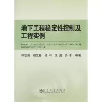 醉染图书地下工程稳定控制及工程实例9787502469214