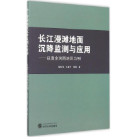 醉染图书长江漫滩地面沉降监测与应用9787307163904