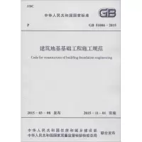 醉染图书建筑地基基础工程施工规范9158024273403