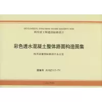 醉染图书彩色透水混凝土整体路面构造图集9787564350925