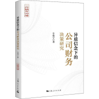 醉染图书异质信念下的公司财务决策研究9787208154520