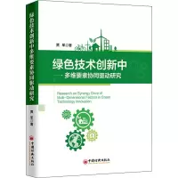醉染图书绿色技术创新中多维要素协同驱动研究9787513657075