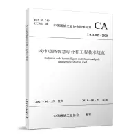醉染图书城市道路智慧综合杆工程技术规范T/CA 009-2020151132
