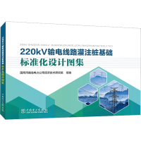 醉染图书220kV输电线路灌注桩基础标准化设计图集9787519868802