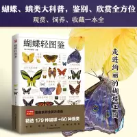 醉染图书蝴蝶轻图鉴 图鉴系列全新升级版9787571334789