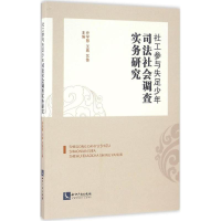 醉染图书社工参与失足少年司法社会调查实务研究9787513044400