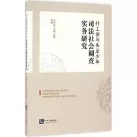 醉染图书社工参与失足少年司法社会调查实务研究9787513044400