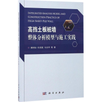 醉染图书高挡土板桩墙整体分析模型与施工实践9787030537348