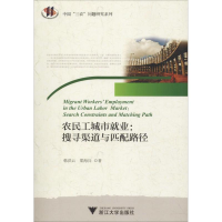 醉染图书农民工城市就业:搜寻渠道与匹配路径9787308180511