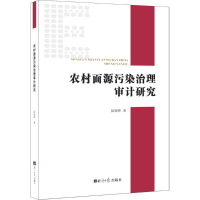 醉染图书农村面源污染治理审计研究9787519603243