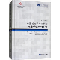 醉染图书中国城市群空间结构与集合能效研究9787560870830