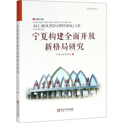 醉染图书宁夏构建全面开放新格局研究9787227068730