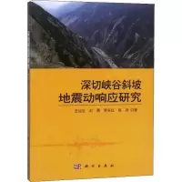 醉染图书深切峡谷斜坡地震动响应研究9787030573018