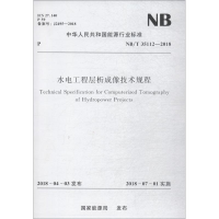 醉染图书水电工程层析成像技术规程 NB/T 35112-2018155170402