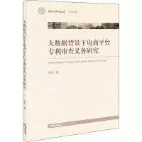 醉染图书大数据背景下电商平台审查义务研究9787519741532
