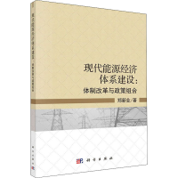 醉染图书现代能源经济体系建设:体制改革与政策组合9787030614940