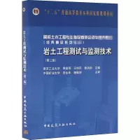 醉染图书岩土工程测试与监测技术(第2版)9787112191864
