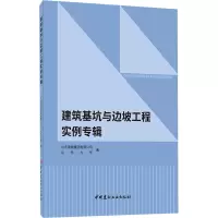 醉染图书建筑基坑与边坡工程实例专辑9787516032602