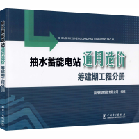 醉染图书抽水蓄能电站通用造价 筹建期工程分册9787519842611
