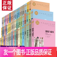 【友一个正版】全套71册世界文学名著原著青少年版名家名译小学生初中高中学生9-12-15-18周岁课外阅读成人读物外国小