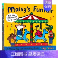 [正版]小鼠波波游乐场Maisy's Funfair立体故事机关操作抽拉书A Maisy Pop-up-and-Play