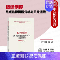 [正版]中法图 担保制度热点法律问题分析与风险提示 竺飞雄 担保抵押权质权留置权法律纠纷 担保制度司法实务案例分析 法律