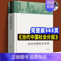 [正版] 当代中国社会分层 生活书店出版作者李强教授 中国当代社会学经典中产 中国社会结构的变化理论报告论文通俗易懂书籍